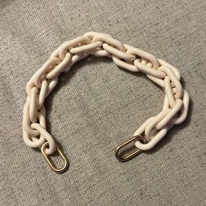 Clare V. Shortie Strap - Cream